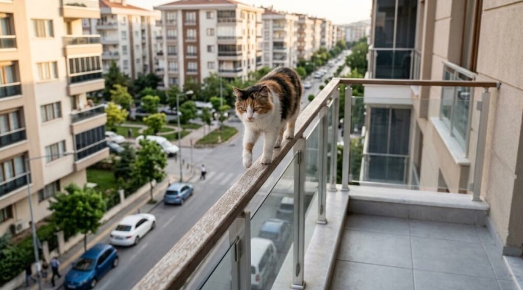 Kedim yüksekten düştü, ne yapmalıyım?